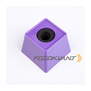 Трапеция для микрофона фиолетовая для нанесения логотипа Fotokvant MAC-20-Purple 