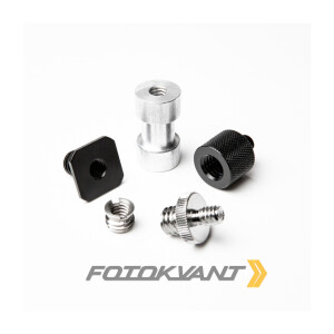 Комплект адаптеров-переходников для фотооборудования 1/4