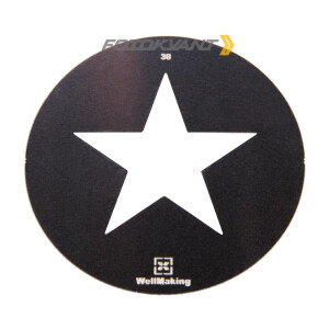 Маска гобо Ø 58 мм звезда Fotokvant GMW-38 Gobo mask для оптических насадок