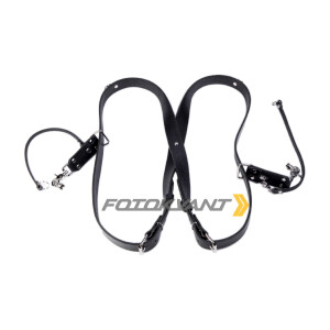 Комплект винт 1/4" с ушком и карабин для крепления камеры Fotokvant FLH-27