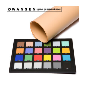 Фон пластиковый светлая охра 100х200 см Wansen PB-1020