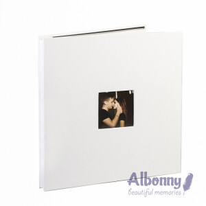 Фотоальбом белый 40 белых страниц Albonny AMP-3132-40-White