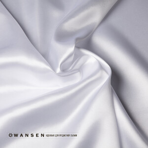 Фон шелковый 100×140 см серебристо-белый Wansen BS-1014-841323 Pure White 
