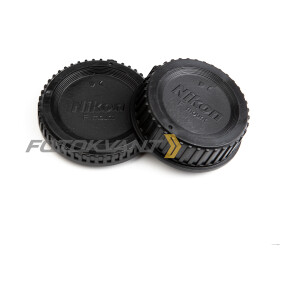 Крышки на объектив и байонет (Fotokvant) 