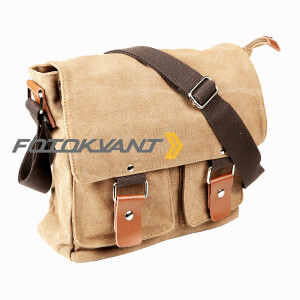 Сумка для фотоаппарата цвет кофе Fotokvant BSN-11 Coffee