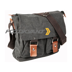 Сумка для фотоаппарата цвет графитовый Fotokvant BSN-11 Black