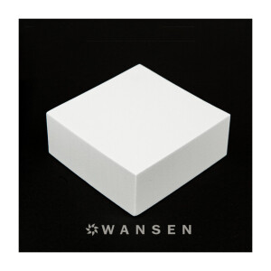 Параллелипипед белый 100x100x80 мм реквизит для предметной съемки Wansen BCC-10080W Cuboid 