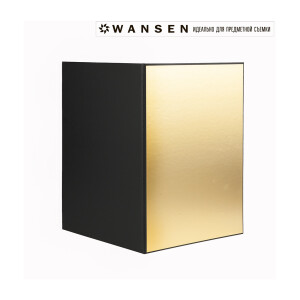 Отражатель флаг А4-2 3в1 белый золотой черный Wansen Flag 843516