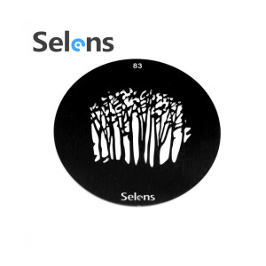 Маска гобо Ø 58 мм роща Selens 841773 Gobo-83 для оптических насадок