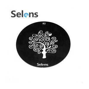 Маска гобо Ø 58 мм роща Selens 841772 Gobo-82 для оптических насадок