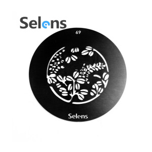 Маска гобо Ø 58 мм веточки Selens 841759 Gobo-69 для оптических насадок