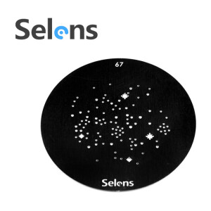 Маска гобо Ø 58 мм звездная ночь Selens 841757 Gobo-67 для оптических насадок