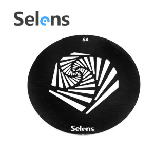 Маска гобо Ø 58 мм спиральные лестницы Selens 841754 Gobo-64 для оптических насадок