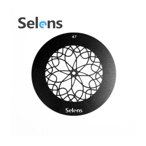Маска гобо Ø 58 мм геометрический узор Selens 841737 Gobo-47 для оптических насадок