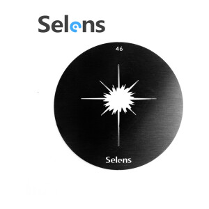 Маска гобо Ø 58 мм сверхновая Selens 841736 Gobo-46 для оптических насадок