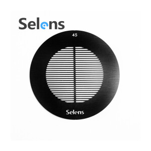 Маска гобо Ø 58 мм круглое окно Selens 841735 Gobo-45 для оптических насадок