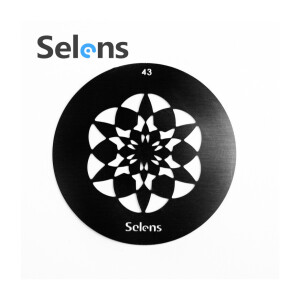 Маска гобо Ø 58 мм калейдоскоп Selens 841733 Gobo-43 для оптических насадок