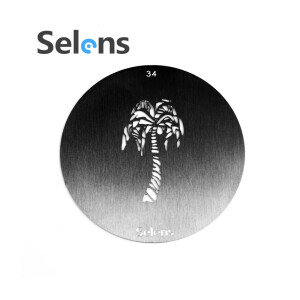 Маска гобо Ø 58 мм пальма Selens 841724 Gobo-34 для оптических насадок