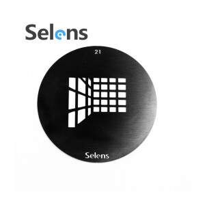 Маска гобо Ø 58 мм 3D окно Selens 841711 Gobo-21 для оптических насадок