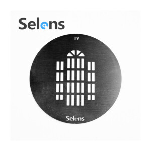 Маска гобо Ø 58 мм окно собора Selens 841709 Gobo-19 для оптических насадок