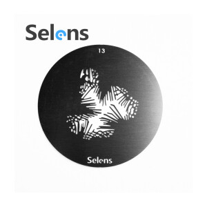 Маска гобо Ø 58 мм ужас Selens 841703 Gobo-13 для оптических насадок