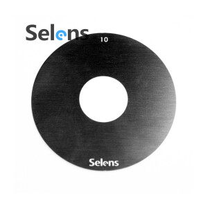 Маска гобо Ø 58 мм цифровой круг Selens 841700 Gobo-10 для оптических насадок