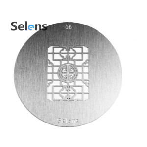 Маска гобо Ø 58 мм витраж Selens 841698 Gobo-08 для оптических насадок