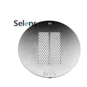 Маска гобо Ø 58 мм окно с решеткой Selens 841750 Gobo-60 для оптических насадок