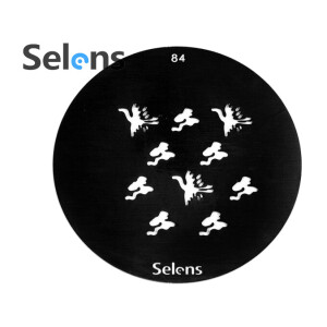 Маска гобо Ø 58 мм птички Selens 841774 Gobo-84 для оптических насадок