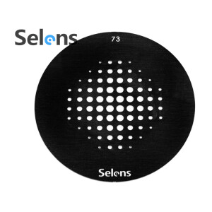 Маска гобо Ø 58 мм точка пикселей Selens 841763 Gobo-73 для оптических насадок