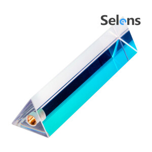 Призма хрустальная 130х30 мм с отливом и креплением 1/4 дюйма Selens 840076 Coated crystal Prizm