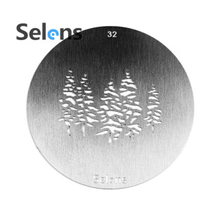 Маска гобо Ø 58 мм лес Selens 841722 Gobo-32 для оптических насадок