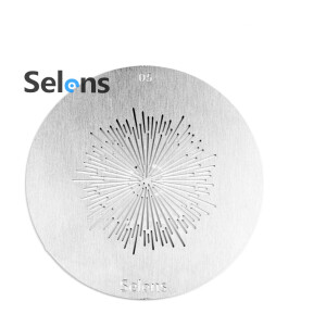 Маска гобо Ø 58 мм взрыв Selens 841695 Gobo-05 для оптических насадок