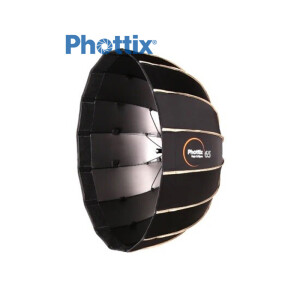 Быстрораскладной софтбокс черный серии Raja Eclipse 65 см и адаптером Bowens Phottix 82718 Raja Eclipse Quick-Folding softbox 