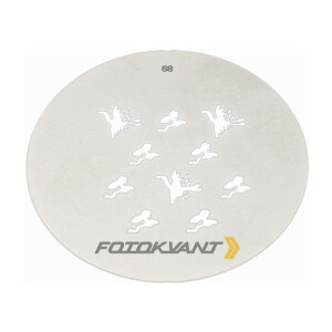 Маска гобо Ø 58 мм блики Fotokvant GMW-68 Gobo mask для оптических насадок