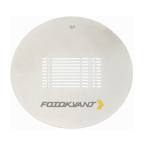 Маска гобо Ø 58 мм жалюзи 2 Fotokvant GMW-57 Gobo mask для оптических насадок