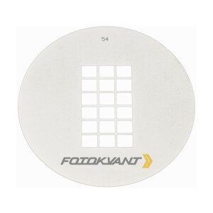 Маска гобо Ø 58 мм высокое окно Fotokvant GMW-54 Gobo mask для оптических насадок