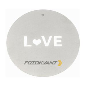 Маска гобо Ø 58 мм LOVE 2 Fotokvant GMW-51 Gobo mask для оптических насадок