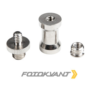 Комплект адаптеров-переходников для фотооборудования 1/4